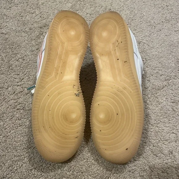Mayumi Yamase x Nike Air Force 1 Flyleather Earth Day 2021 DB3598-100 Size 10.5 - Picture 8 of 9